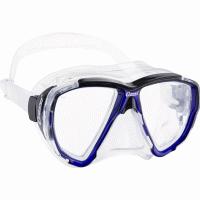 Big Eyes Mask - Clear Silicone Color Clear/Blue - MK-CDS261062 - Cressi