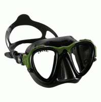 Occhio Plus Mask - Dark Silicone - Color Camou Flage - MK-CDS295098 - Cressi