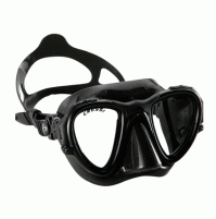 Occhio Plus Mask - Dark Silicone - Color Black - MK-CDS295050 - Cressi