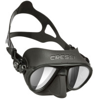 Calibro Mask - Silicone - Color Black - Black Frame - Mirrored Lenses - MK-CDS426050 - Cressi