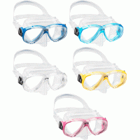 Perla Mask  - Assorted Colors - Available In Colors Dark Blue, Blue, White, Yellow, Pink - Sold By One Piece - MK-CDN208000 - Cressi