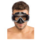 Sirena Mask - Black Silicone with smoked black - MK-CDN202000 - Cressi