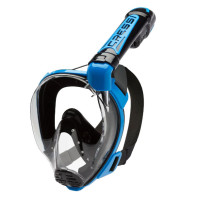 Duke Full Face Mask - Black/Blue - Medium/Large - MK-CXDT015020 - Cressi