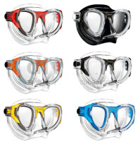 Ocean Mask - Clear Silicone - Assorted Color - Sold By One Piece - MK-CDS331099 - Cressi