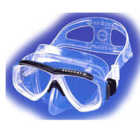 Mundial Mask - Clear Silicone - Color Turquoise - MK-B151022 - Beuchat