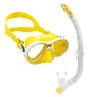 Marea VIP JR Set -  Marea Jr + Top Combo - Yellow Silicone Yellow Color - ST-CDM1000066 - Cressi