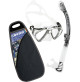 Penta Mask & Alpha Ultra Dry Snorkel Set - ST-CDS323020X - Cressi