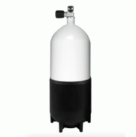 short Steel Single 230 Bar with Mono G5/8 Valve - 12 L - TK-AS16116639 - AZZI