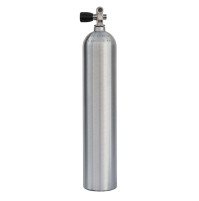 40 cubic ft Aluminum - Brushed No Coat - TK-XAL40BNC - XS SCUBA