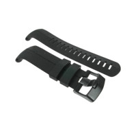 Silicone Black Strap for DX watch dive computer - COPST100020698 - Suunto