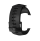 Silicone Black Strap for DX watch dive computer - COPST100020698 - Suunto