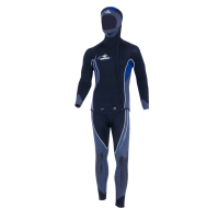 Wetsuit SORMIOU 2 pieces 5MM - Jacket/XL + Long John/ Large - WS-B5135445 - BEUCHAT 