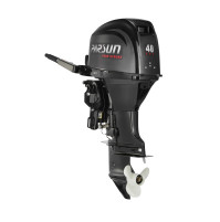 4 Stroke Outboard Motor - Tiller Control + Electric Start + Long Shaft - 3 blades - propeller 11 1/8"x13" - 40HP - F40BEL-D-EFI - Parsun