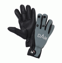 Neoprene Fighter Gloves - Black/ Grey Color - SVS7651X - DAM