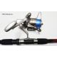 Telescopic Carbon " Tele Special Carp " Rod and DURA 570 FD Reel Combo - 2259-360+1008-570 - D.A.M