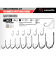 Bait Holder Hook Standard Strength Hook - 50 pieces in Plastic Box - From Size 1 to 16 - 1272N - Cannelle / VMC HOOKS