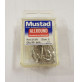 Crystal Hook Standard Strength Hook -  50 pieces in Plastic Box - 515NI - Mustad  