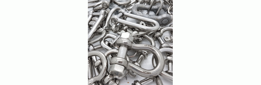 Shackles and swivels